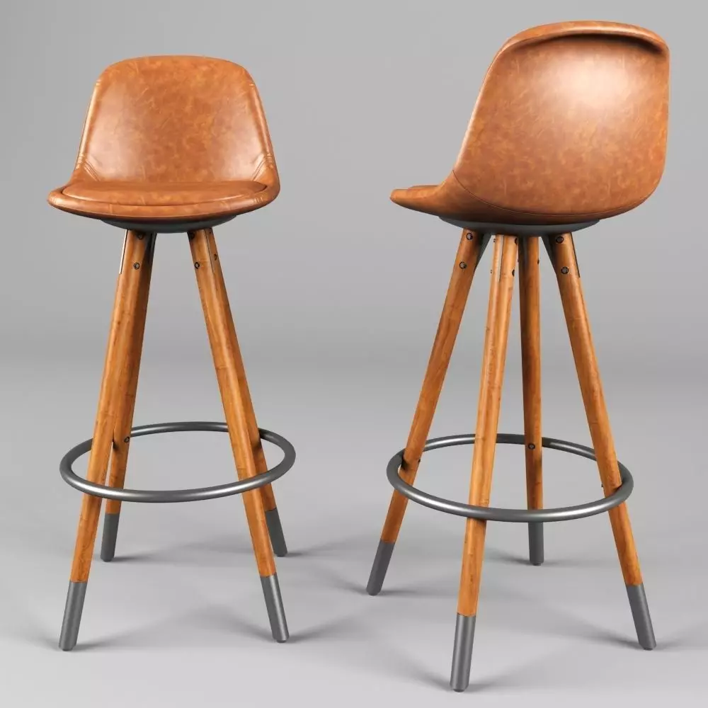 Orso barstool 3D model_0