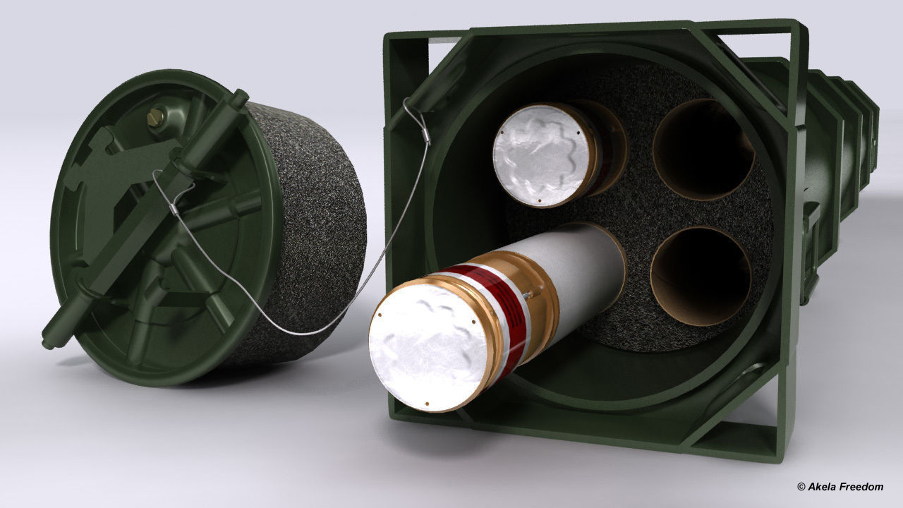 Hydra 70 Containers 3D model_1