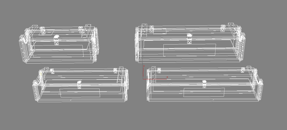 Hydra 70 Warhead Storage System 3D model_8