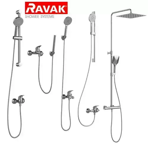 Bathroom mixer set Ravak set 10