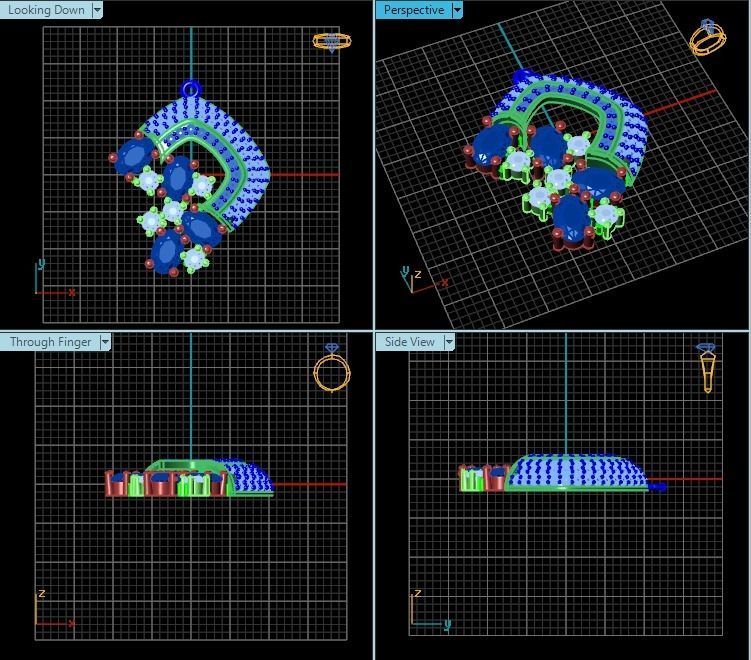 Pendant T01370 3D print model_2