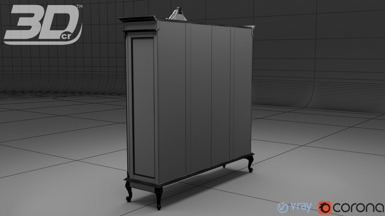 Cleantha Bottle Showcase 3D model_4