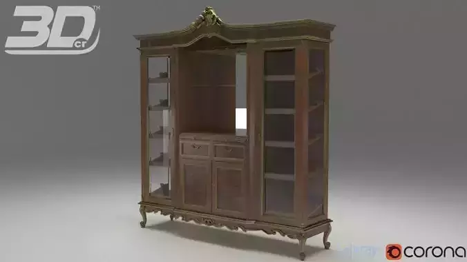 Cleantha Bottle Showcase 3D model