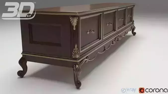 Christalle TV Stand 3D model