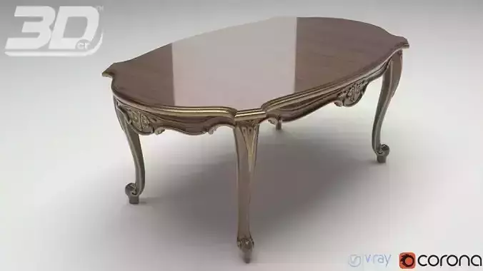 Cerylia Small Table 3D model
