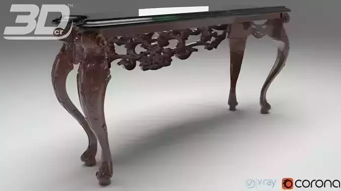 Carita Side Table 3D model