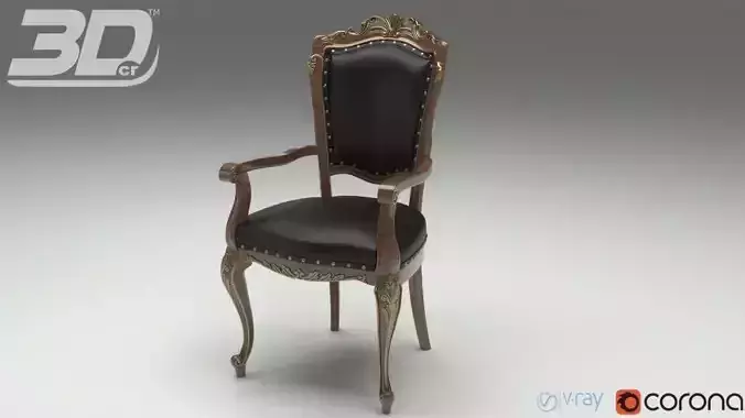 Calista Armchair 3D model