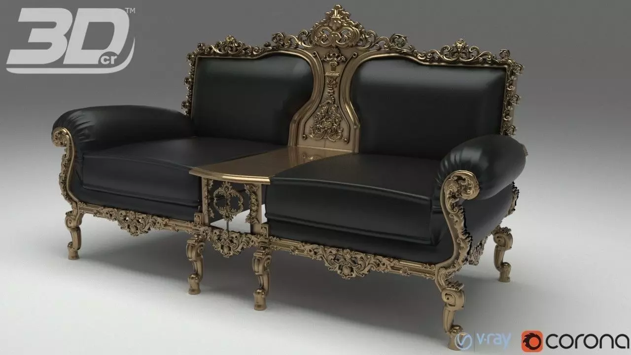 Araxia Sofa 3D model