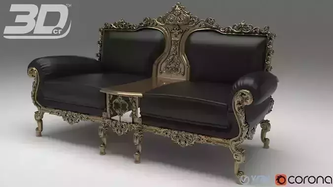 Araxia Sofa 3D model
