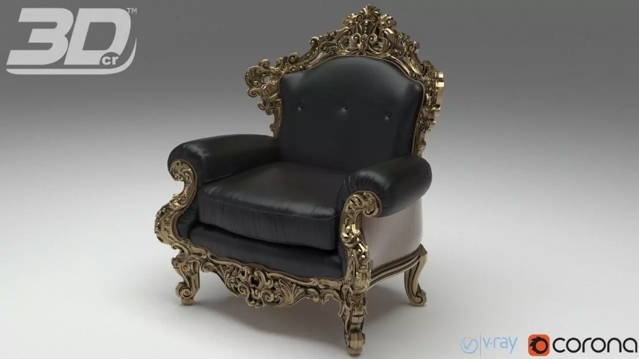 Annysia Armchair 3D model