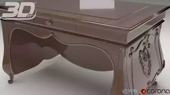 Ambrosine Extention Table 3D model