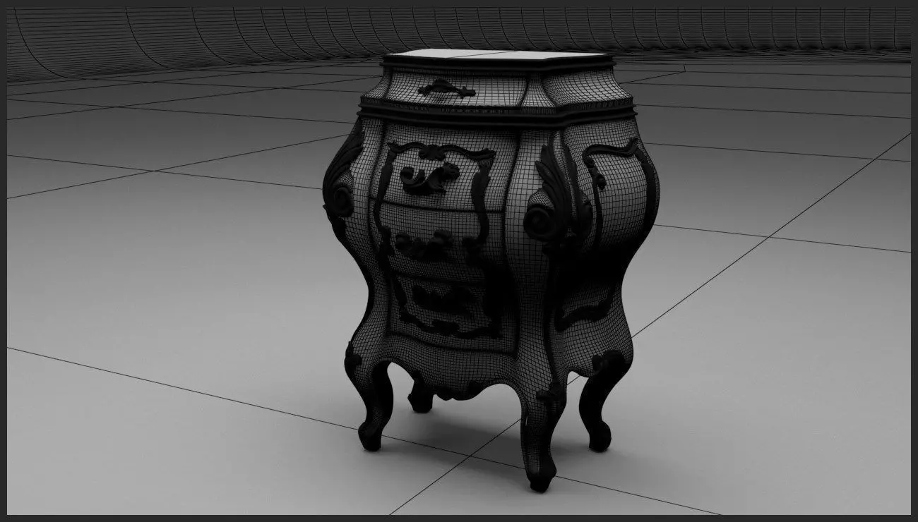 Adorabelle Nightstand 3D model_3
