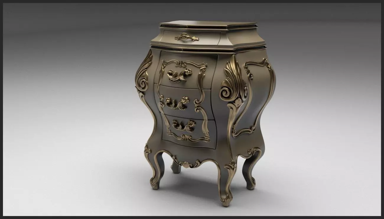 Adorabelle Nightstand 3D model_0