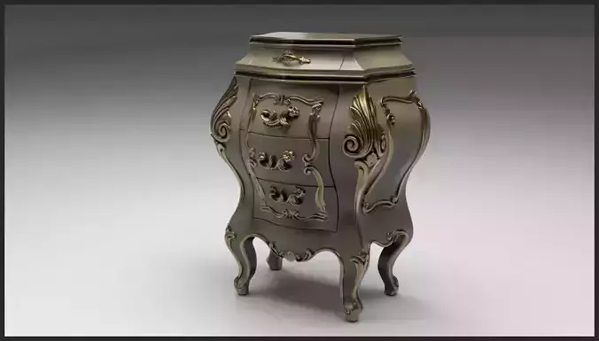 Adorabelle Nightstand 3D model
