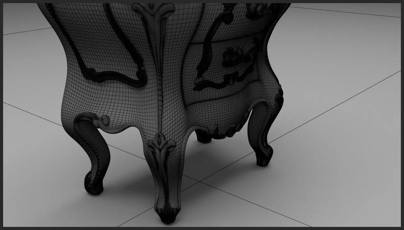 Adorabelle Nightstand 3D model_5