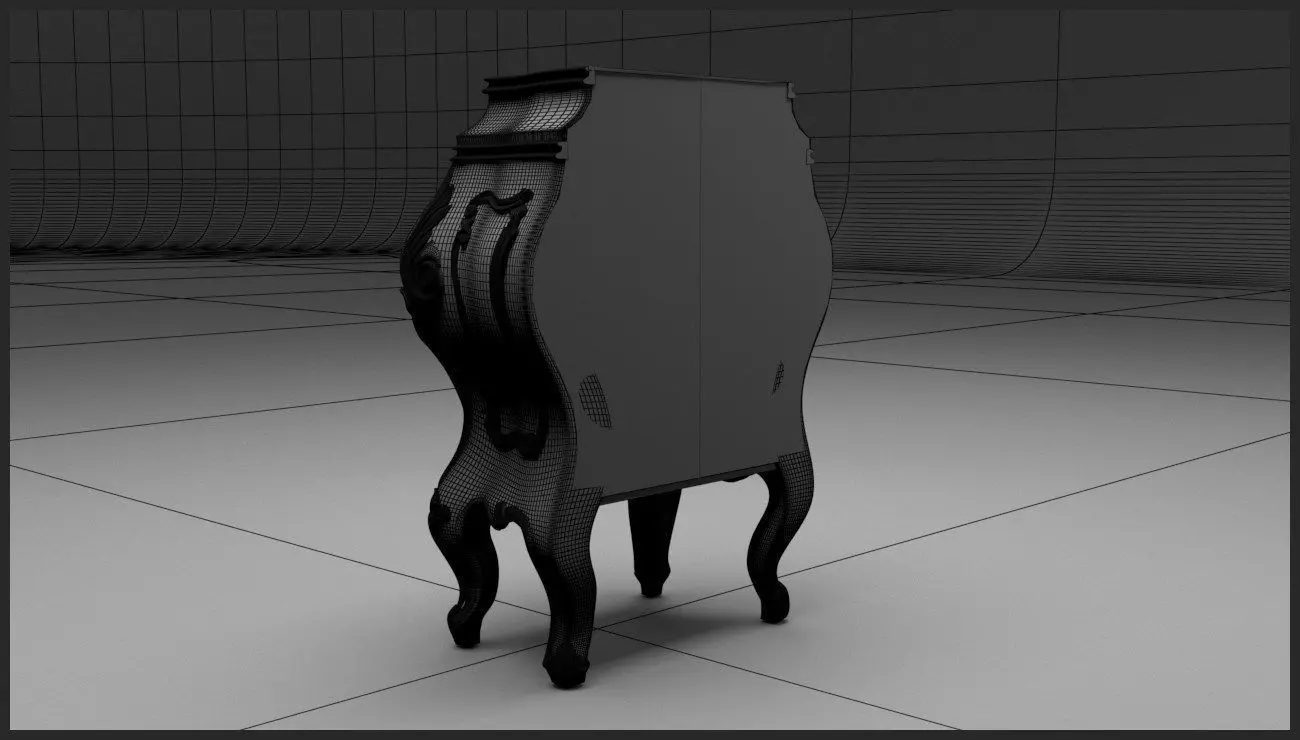 Adorabelle Nightstand 3D model_4