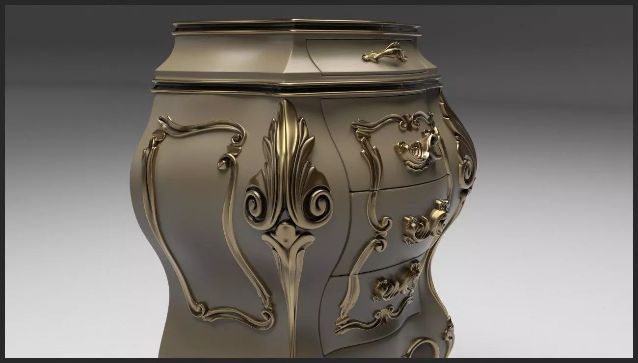 Adorabelle Nightstand 3D model_2