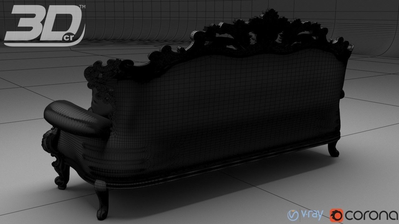 Amelinda Sofa 3D model_5