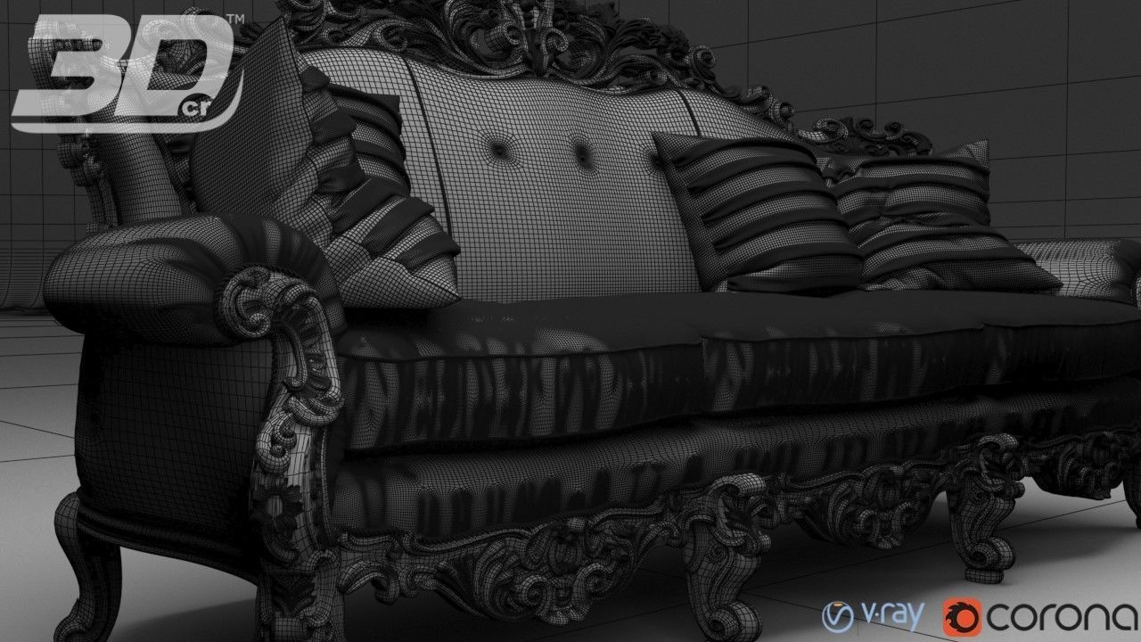 Amelinda Sofa 3D model_6
