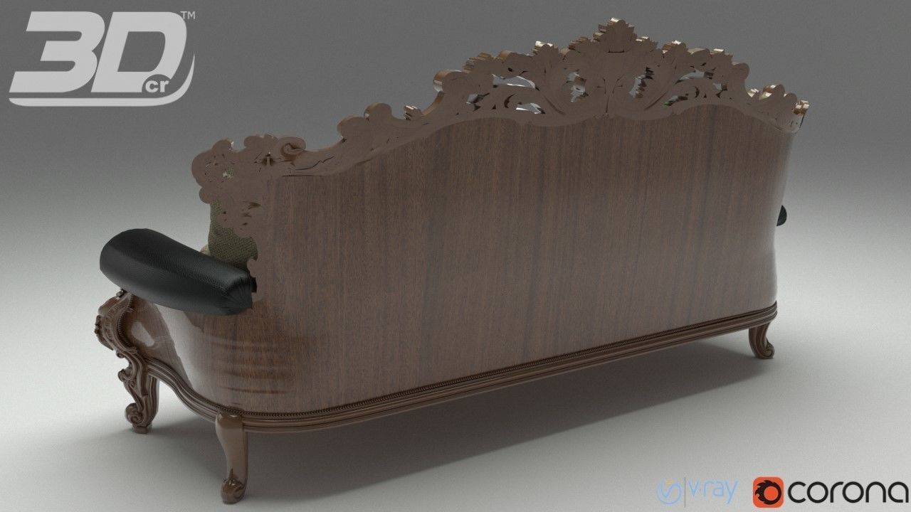 Amelinda Sofa 3D model_3