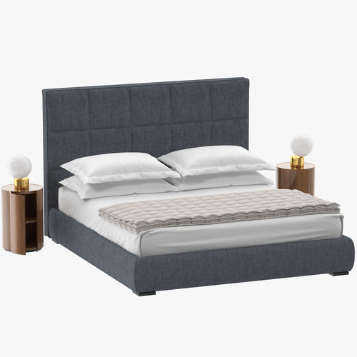 Bardo Meridiani Bed 3D model