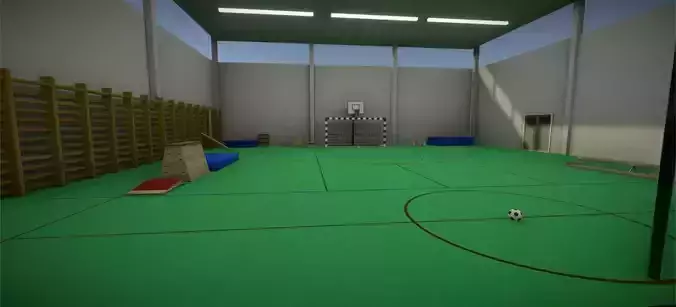 School Gym Environment Pack