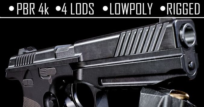 PL-14 HQ GameModel 4k Low-poly 3D model
