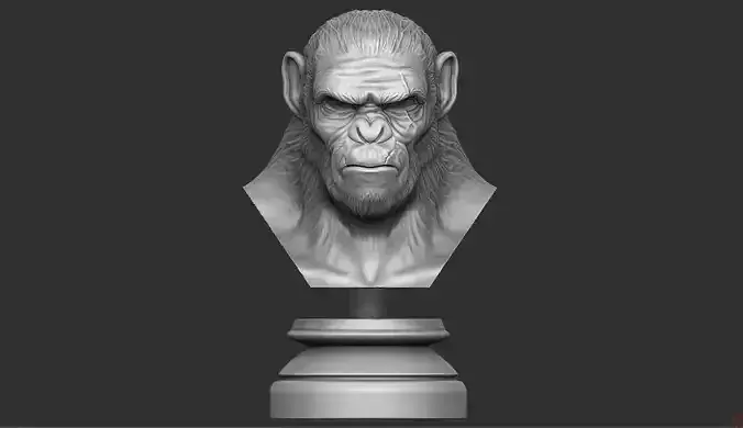 Koba Monkey  3D print model