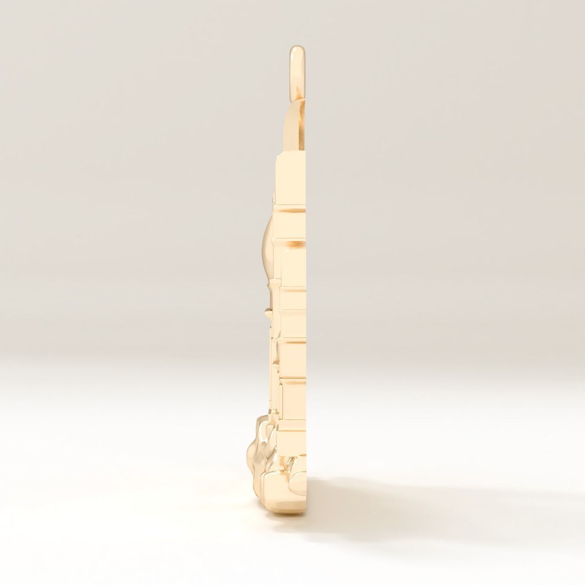 Pendant Islam 3D print model_4