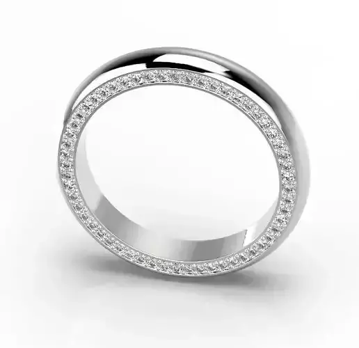110328 R Engagement classic ring  10 sizes 3D print model