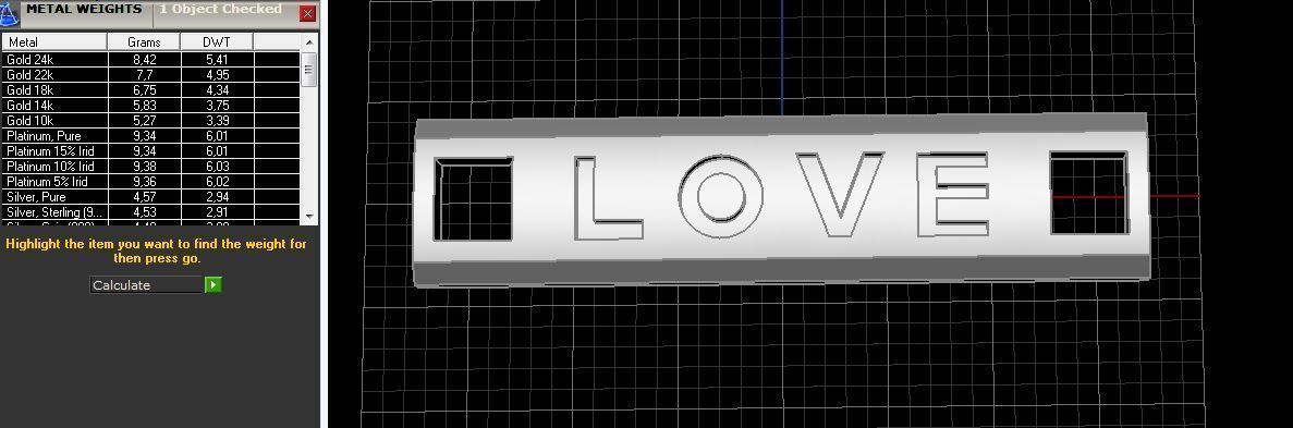  Accessory for a bracelet  3D print model_1