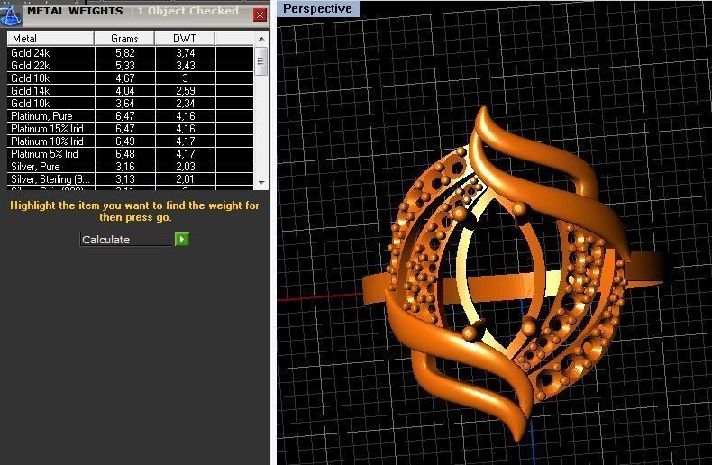Ring Eye set 3D print model_2