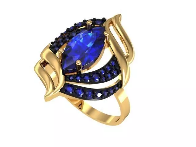 Ring Eye set 3D print model_0