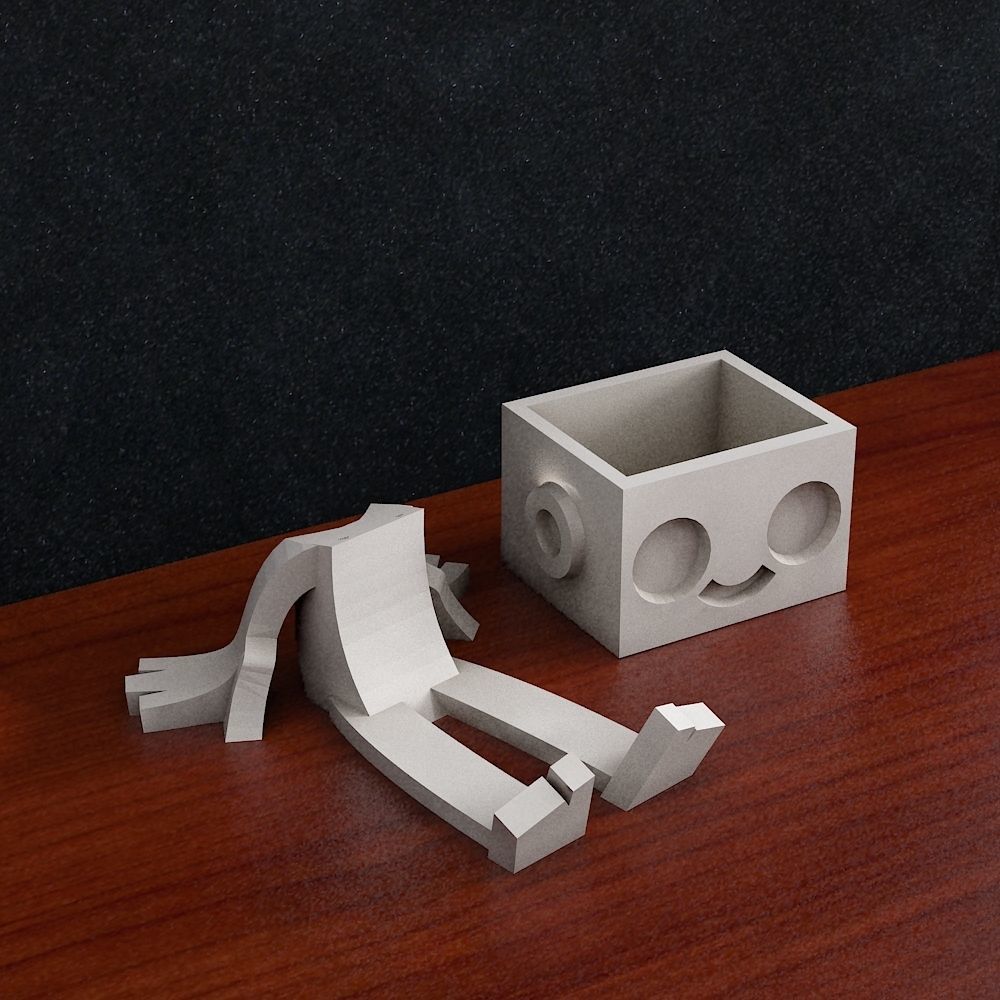 Mobile phone Stand chel 3D print model 3D print model_1