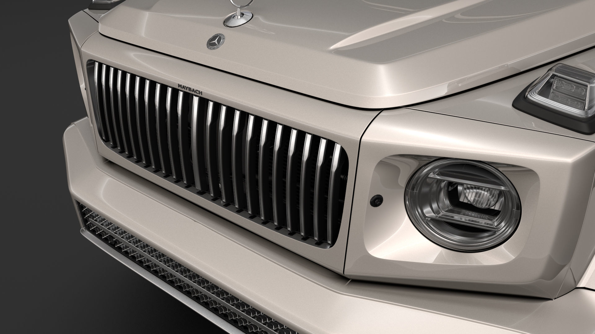 Mercedes Maybach G 600 W464 2019 3D model_9