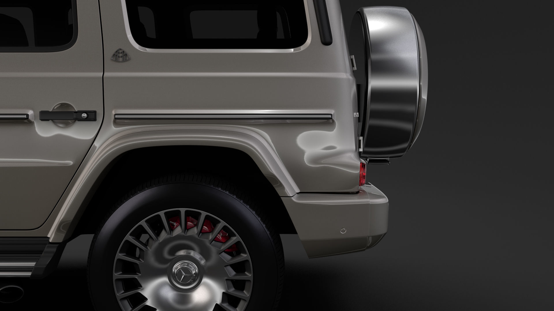 Mercedes Maybach G 600 W464 2019 3D model_11