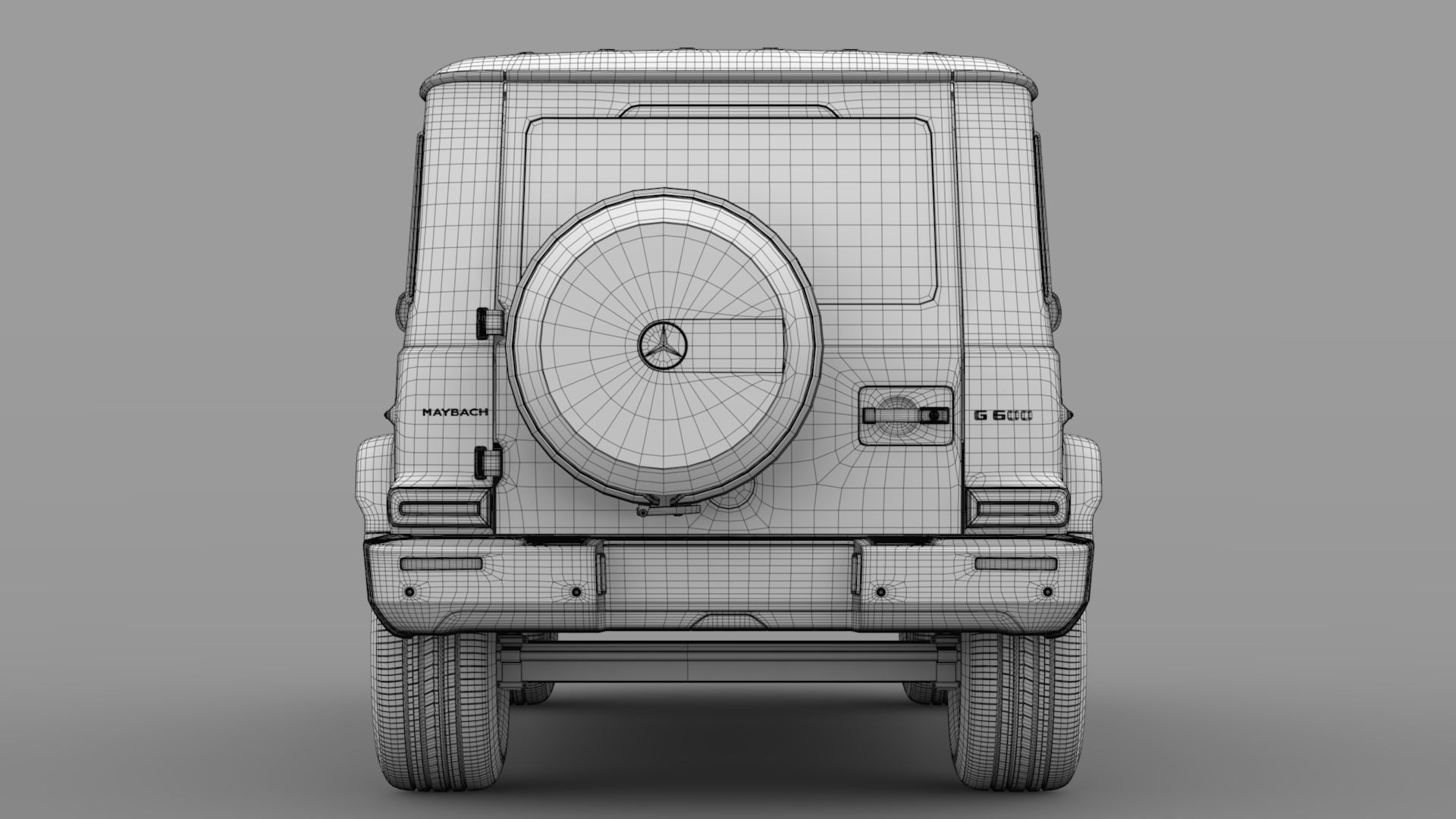 Mercedes Maybach G 600 W464 2019 3D model_19