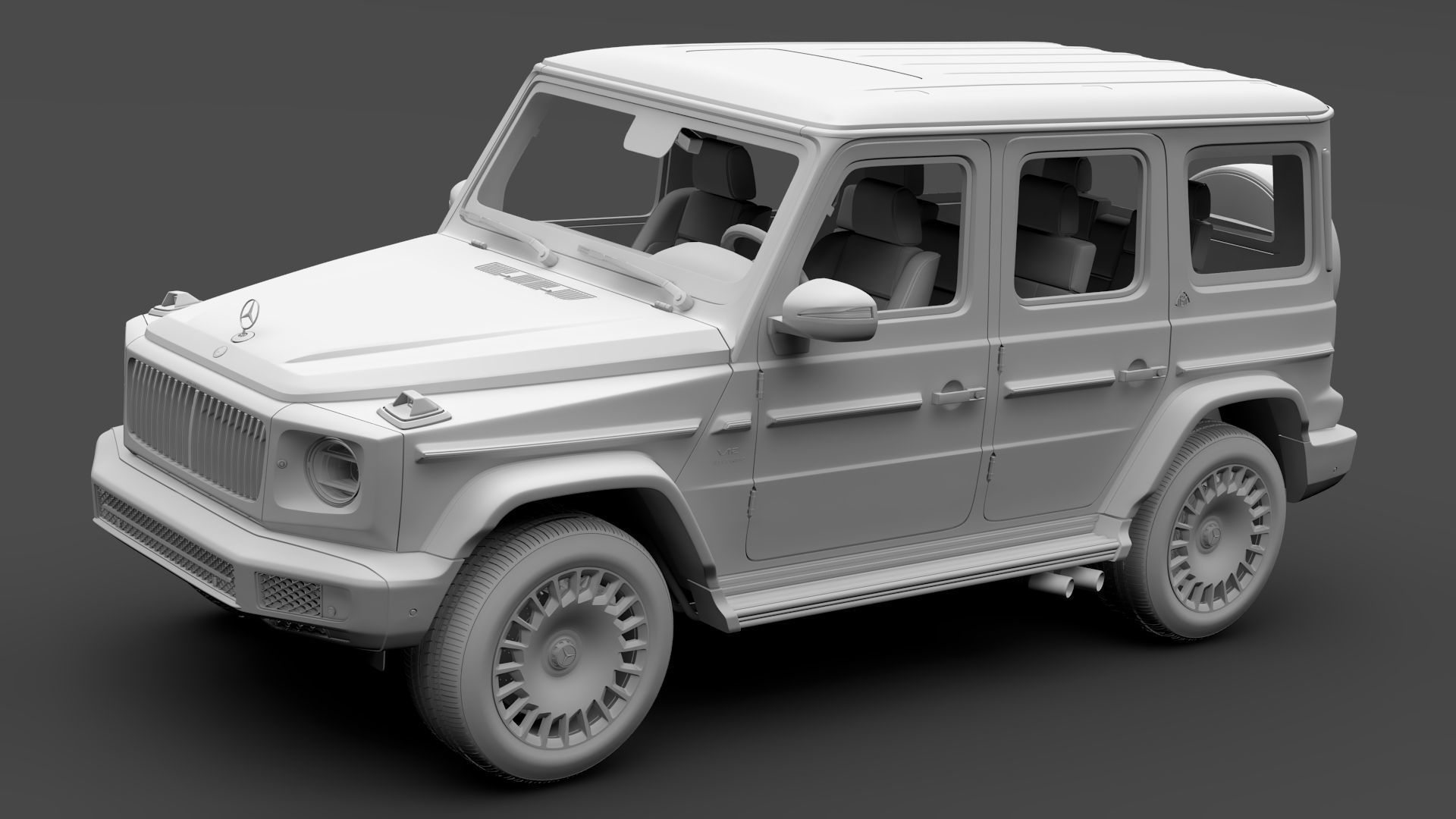 Mercedes Maybach G 600 W464 2019 3D model_12