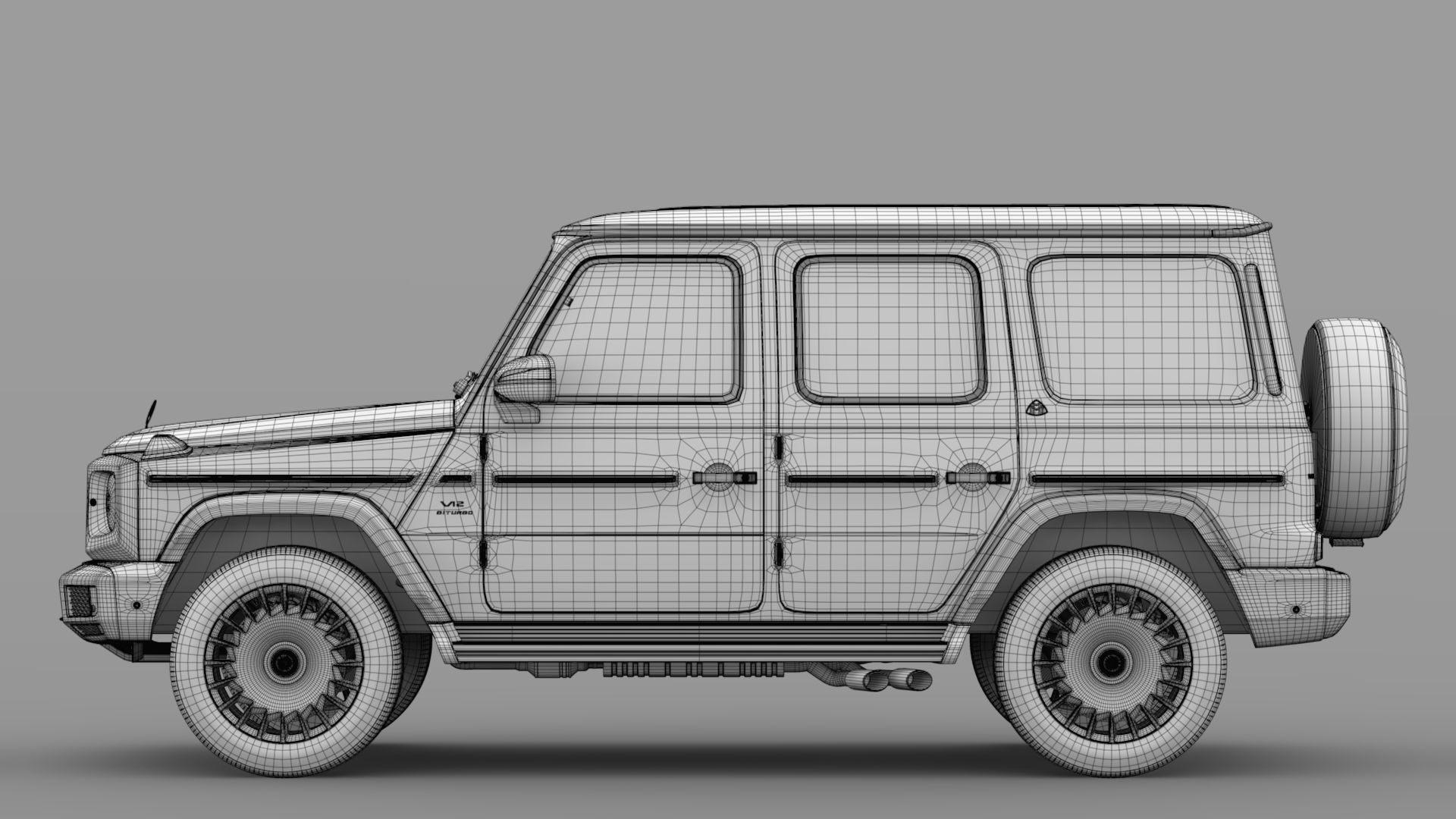 Mercedes Maybach G 600 W464 2019 3D model_20