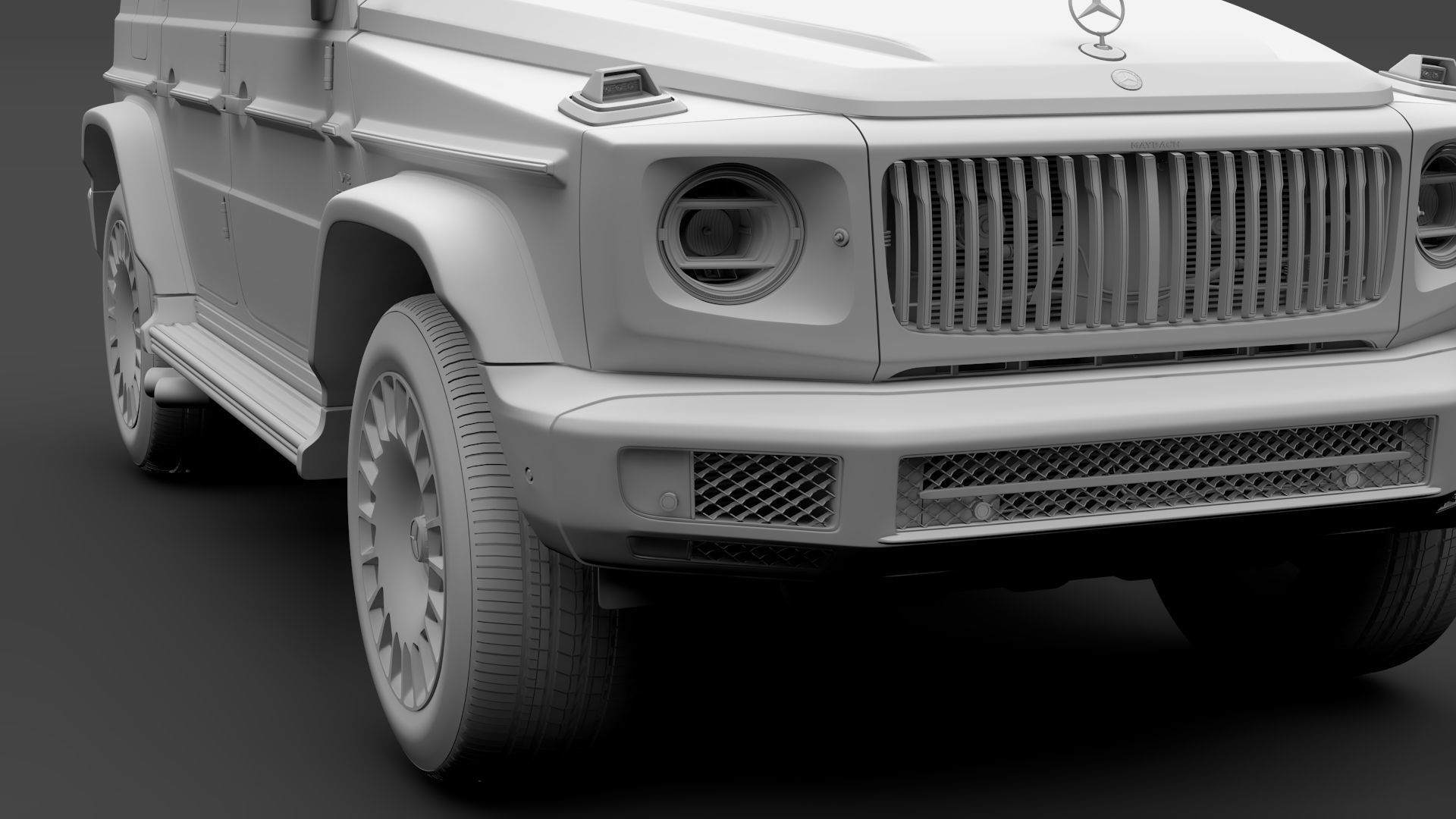 Mercedes Maybach G 600 W464 2019 3D model_15