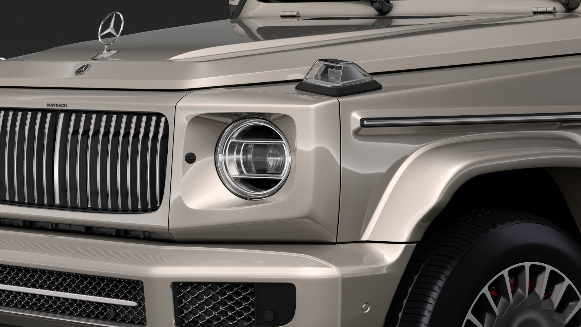 Mercedes Maybach G 600 W464 2019 3D model_6