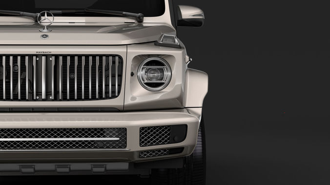 Mercedes Maybach G 600 W464 2019 3D model