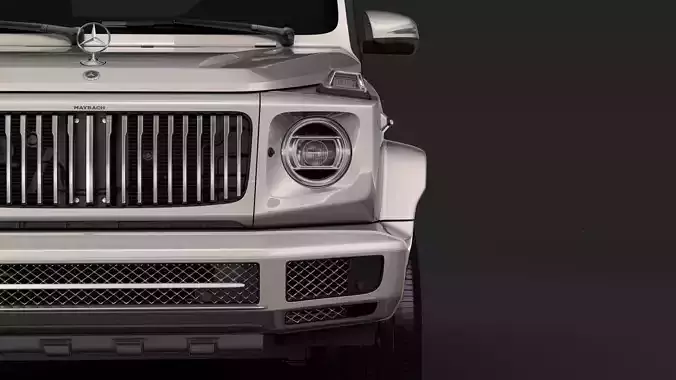 Mercedes Maybach G 600 W464 2019 3D model