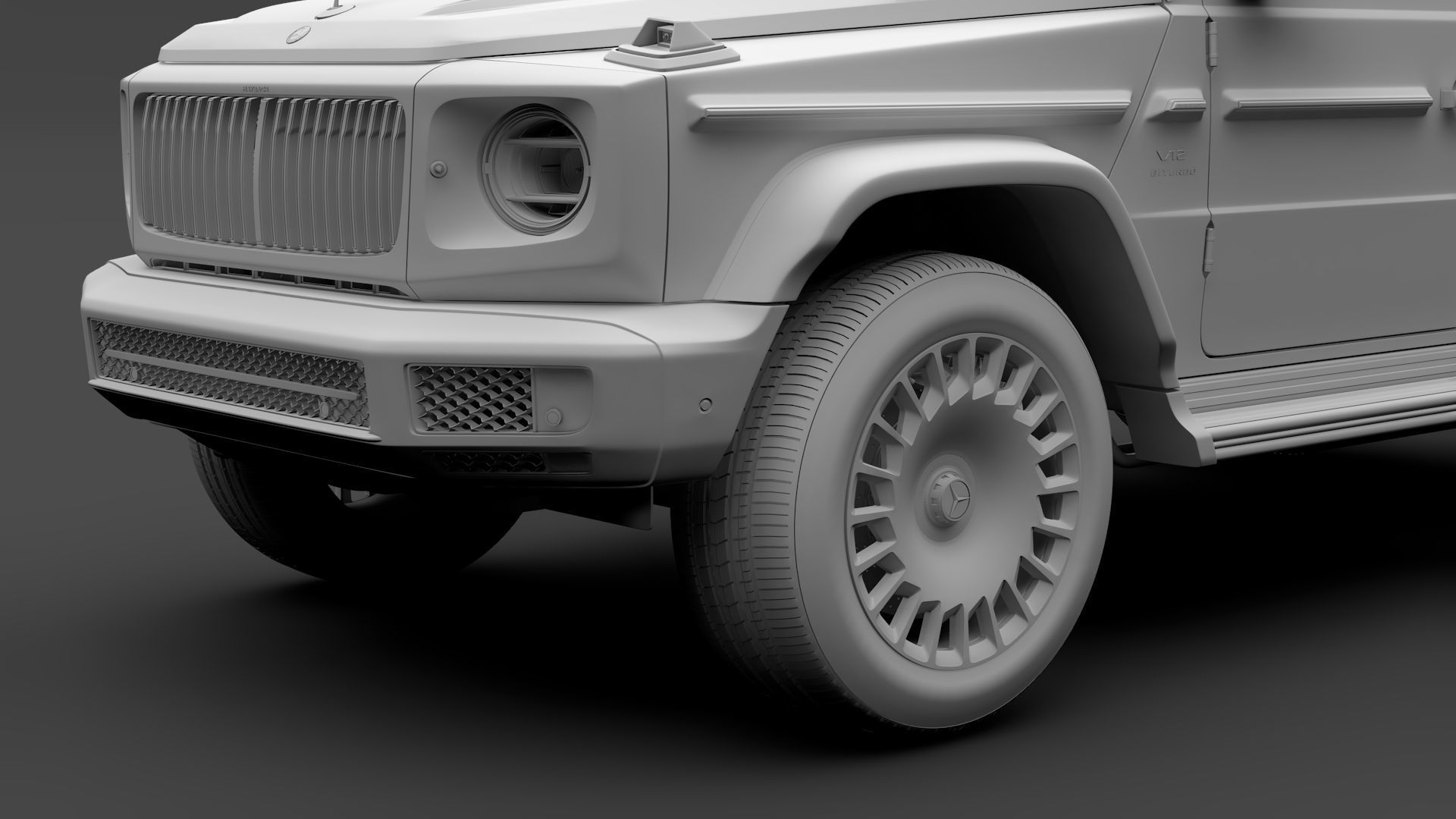 Mercedes Maybach G 600 W464 2019 3D model_14