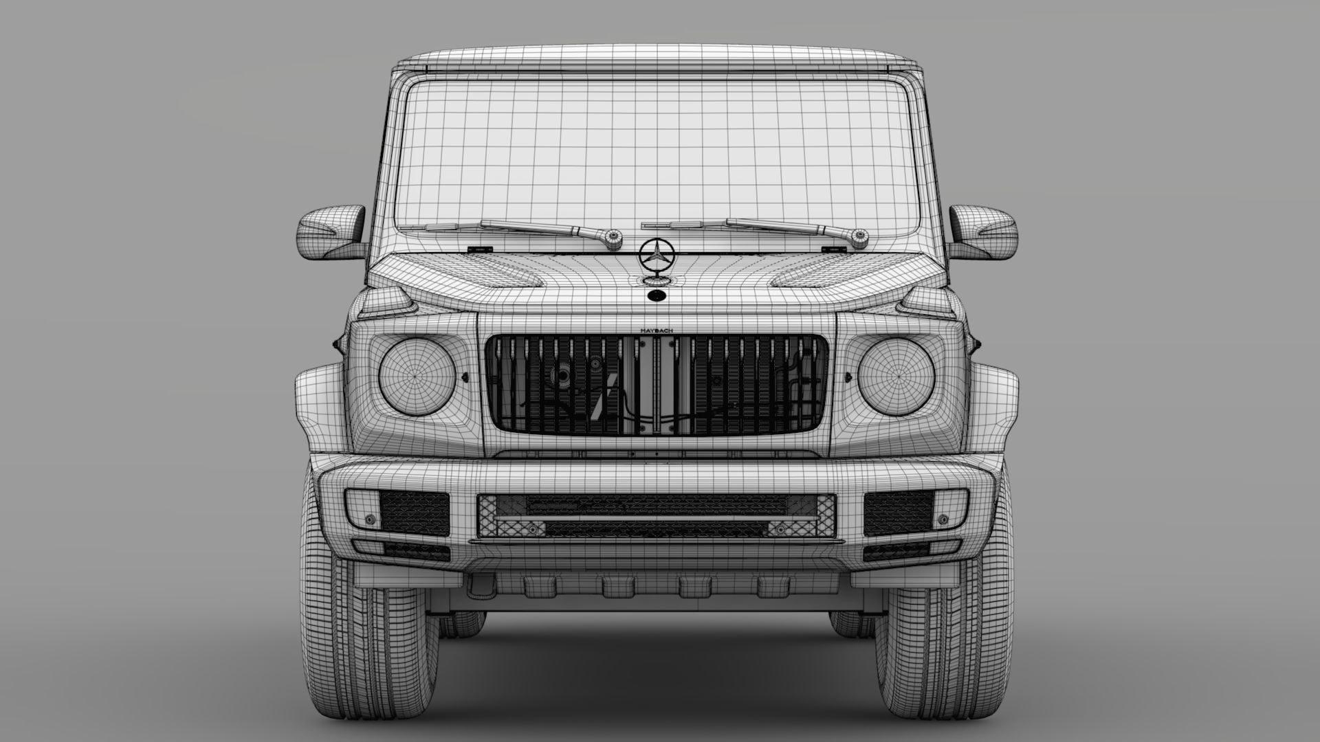 Mercedes Maybach G 600 W464 2019 3D model_17