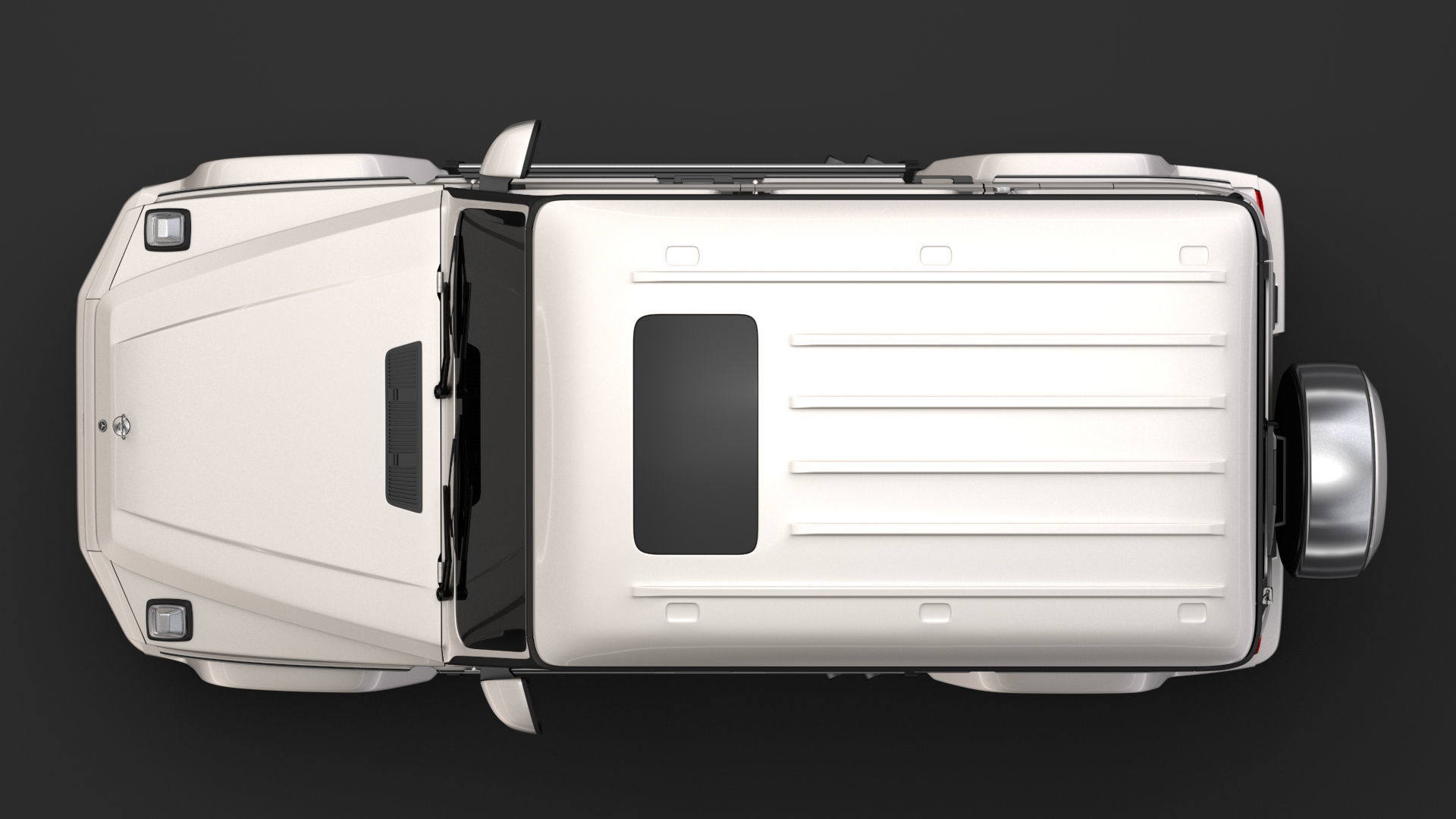 Mercedes Maybach G 600 W464 2019 3D model_7