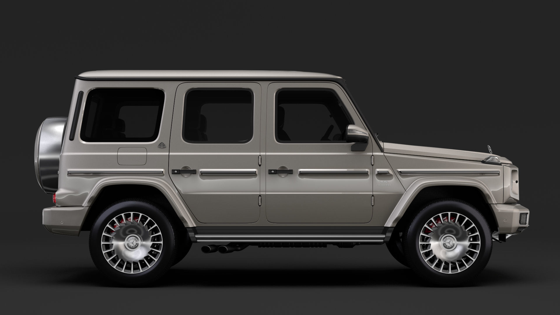 Mercedes Maybach G 600 W464 2019 3D model_5