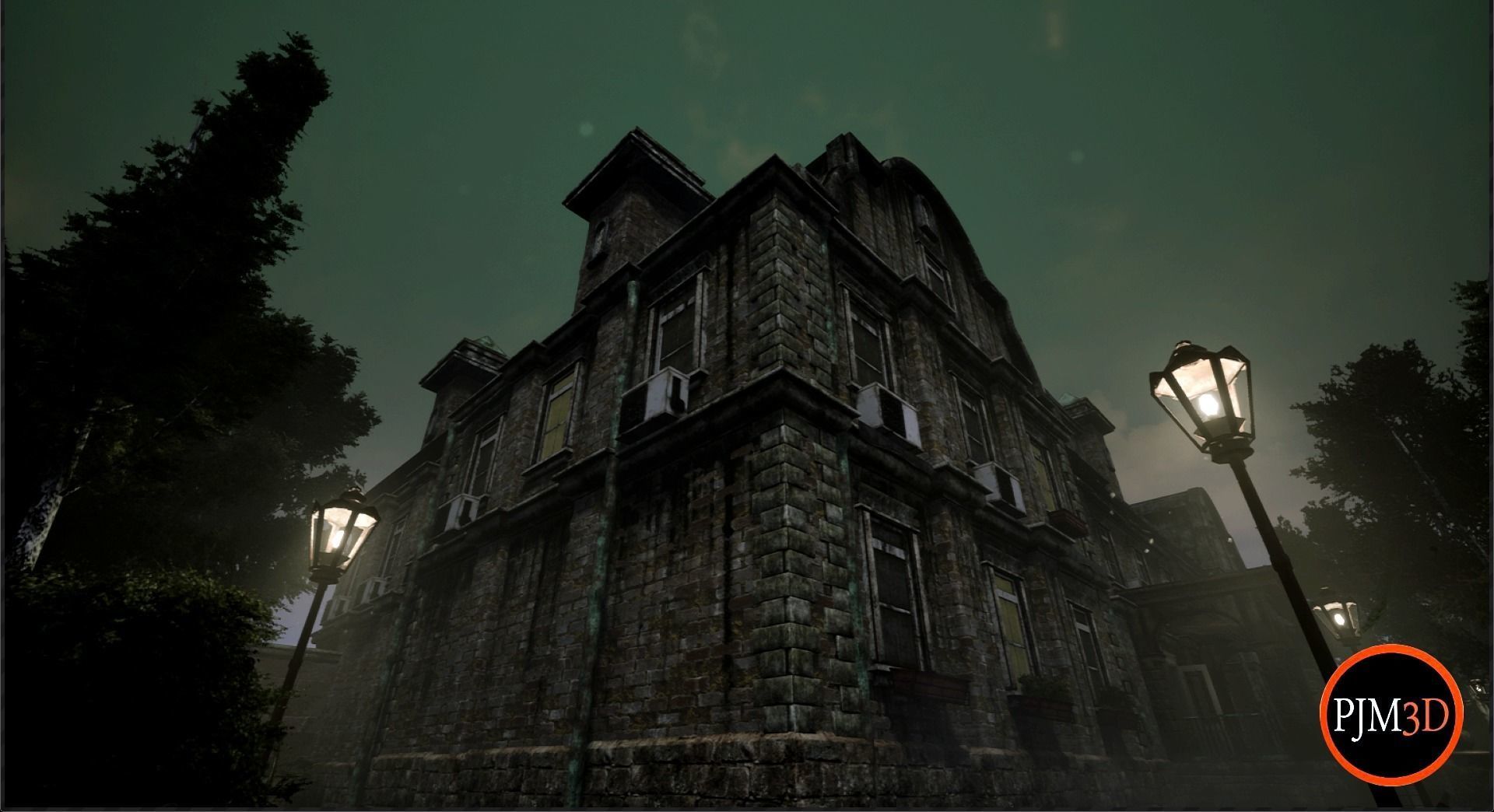 UE4-UE5 Psychiatric hospital package Modular V01 Updated 004 Low-poly 3D model_32