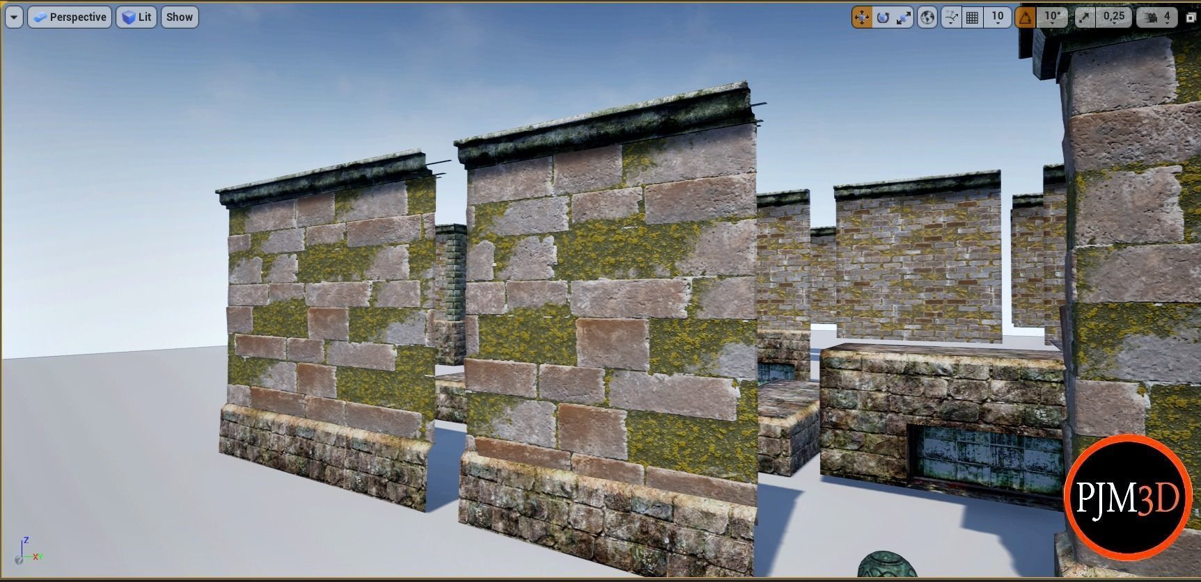 UE4-UE5 Psychiatric hospital package Modular V01 Updated 004 Low-poly 3D model_68