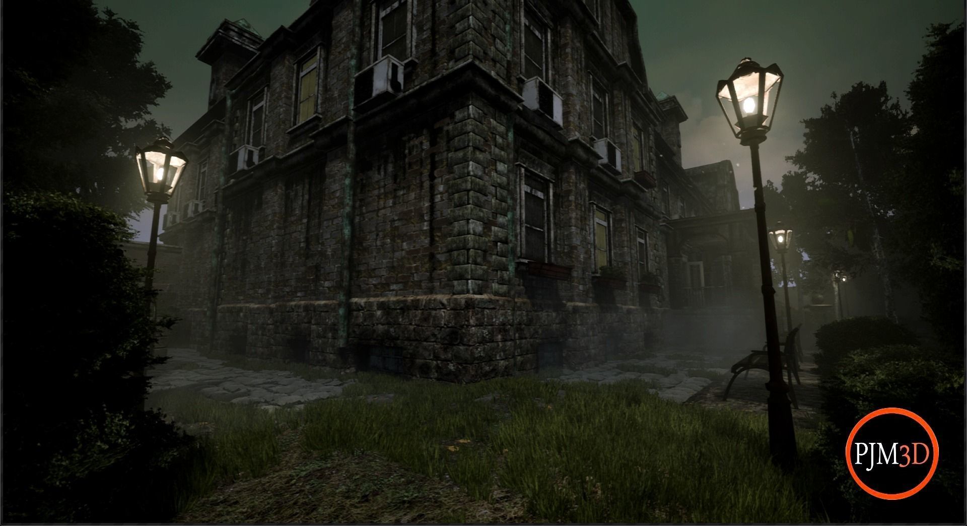 UE4-UE5 Psychiatric hospital package Modular V01 Updated 004 Low-poly 3D model_38